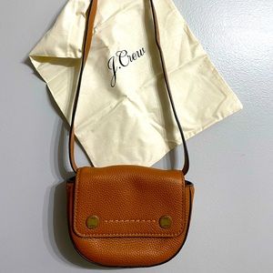 J. Crew Bristol Crossbody Leather Bag (Convertible)